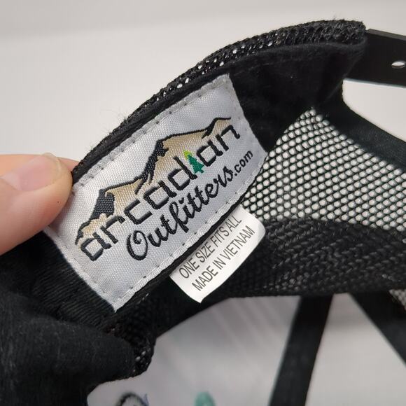 Idaho 55 Snapback Trucker Hat Multi One Size Embroidered Arcadian Outfitters - Picture 9 of 9